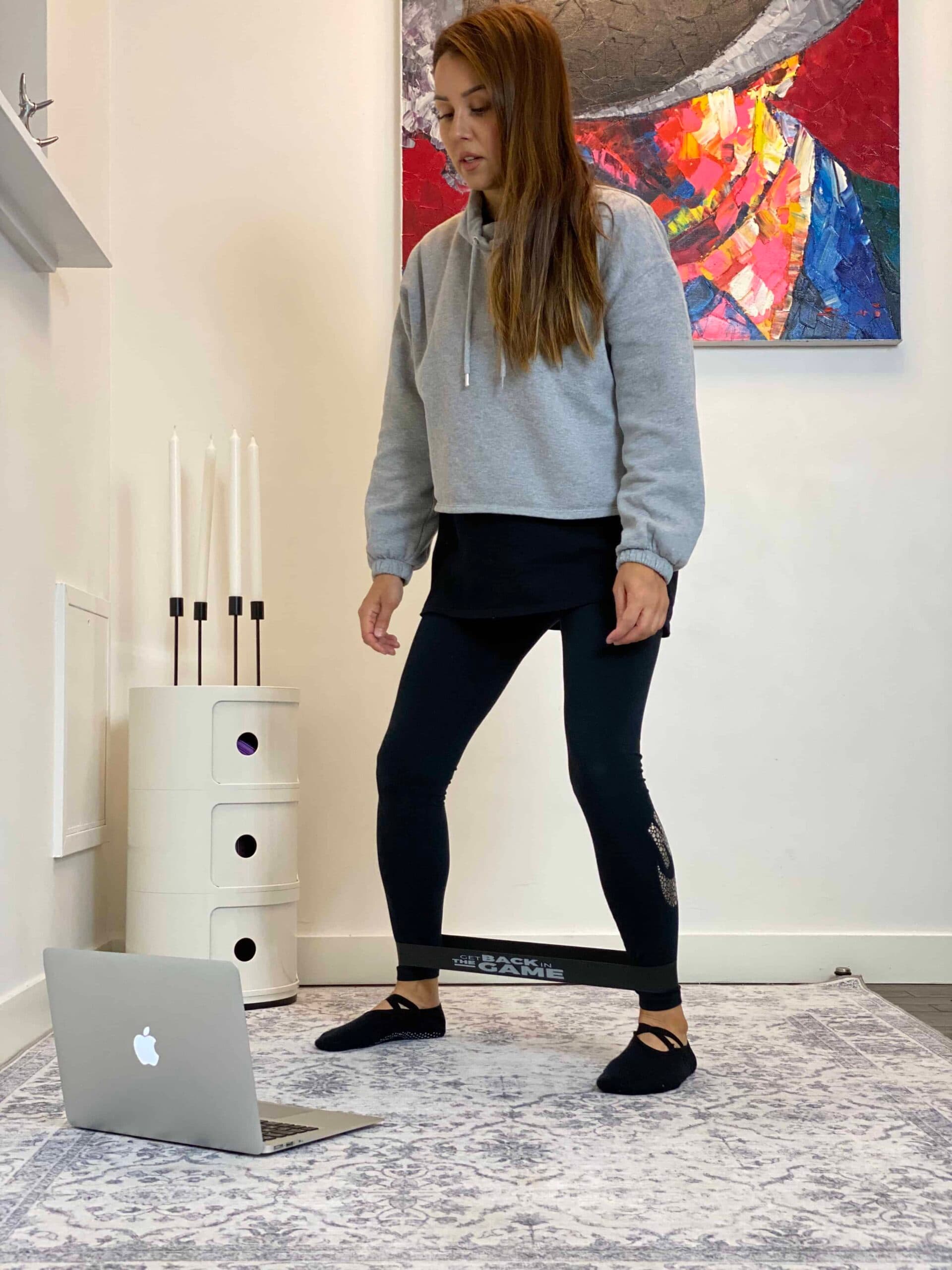 Renforcement de la jambe en téléconsultation kiné